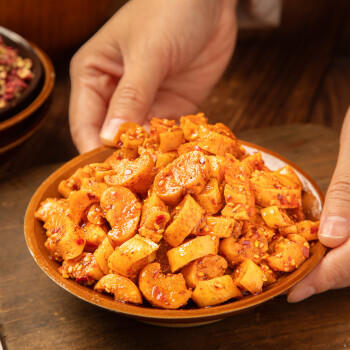 爱蜀味【四川产地】高山香脆香辣萝卜干230gX2罐 下饭菜  源头直发包邮 /粮油调味 /调味品 /榨菜/酱腌菜 商品图0