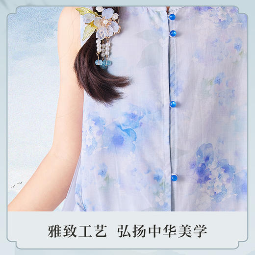 笛莎Deesha观山见女童套装2025夏季女童套装 商品图3