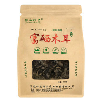 绿山珍品 有机黑木耳250g 东北特产富硒秋木耳 菌菇干货炖汤火锅煲汤食材 /粮油调味 /南北干货 /菌菇干货 商品图4