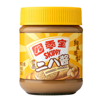 四季宝（SKIPPY）二八酱 芝花生酱早餐面包酱 拌饭拌面酱 调味酱 火锅蘸料200g /粮油调味 /调味品 /西式酱料