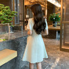奢姿大码女装2025夏季气质方领连衣裙胖妹妹时尚优雅小香风裙子9952821370 商品缩略图3