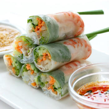 水妈妈 越南进口 可油煎春卷皮500g 0脂肪水晶春饼蔬菜卷米皮 炸馅饼 /粮油调味 /烘焙原料 /烘焙半成品 商品图5