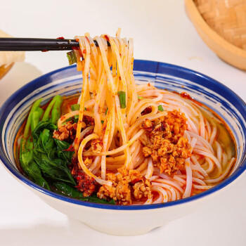 滇园（dianyuan）干饵丝500g*2袋 云南德宏特产蒸饵丝 耳丝饵块丝 方便速煮食品 /粮油调味 /方便食品 /特色米粉/米线 商品图3