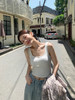 【真的巨巨显瘦好穿！💯推荐！！】RUIDUO交叉美背背心  法式方领vs性感美背 自带胸垫 高级纯欲 谁穿谁好看！！ “最”（48小时内发货） 商品缩略图1