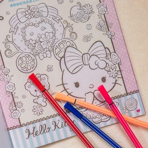 Hello Kitty 小粉书：新年快乐①—② | Hello Kitty、酷洛米、大耳狗、美乐蒂等超可爱形象陪你玩趣味益智贴纸游戏书 商品图5