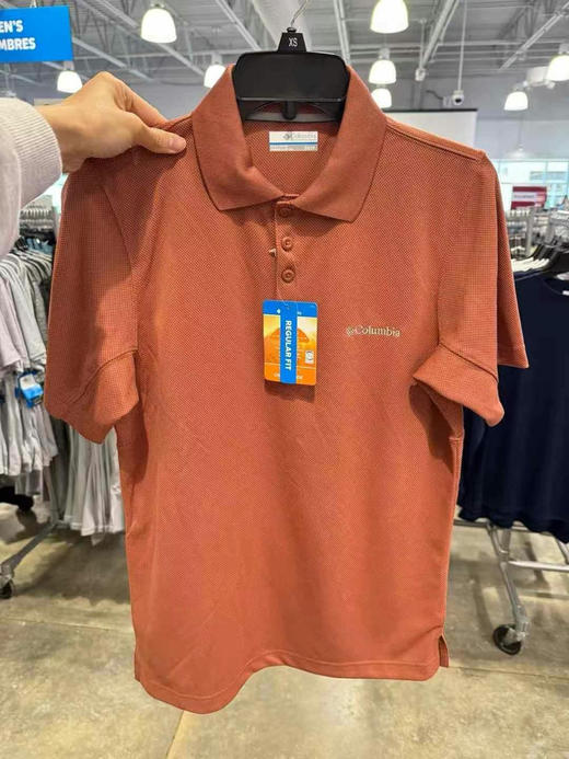 💰660/2件🇺🇸直邮到手✈️哥伦比亚Columbia男士功能防晒Polo 奥米光谱短袖Polo 采用功能科技面料，具备UPF30十高倍防晒，降温 商品图2