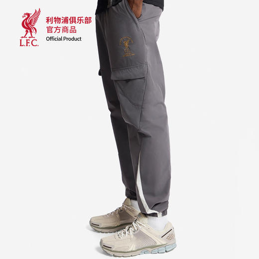 【官网同款】利物浦俱乐部 | 灰色运动长裤魔术贴口袋伊斯坦布尔纪念款 商品图2