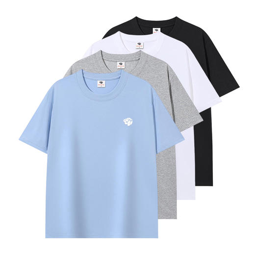 IGUANA 凉感系列 索罗娜 Sorona棉质凉感抑菌 吸湿排汗 速干透气 蜥蜴头LOGO标 情侣款 夏季宽松正肩版型 亲肤透气百搭短袖T恤IGA19230 商品图1