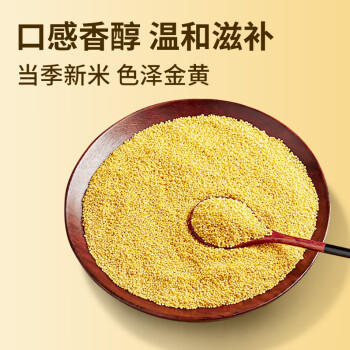 弘三利铺子山西大黄米罐装500g粽子米黄米黍米黄黏米黄糯米粗粮 /粮油调味 /杂粮 /其他杂粮 商品图3