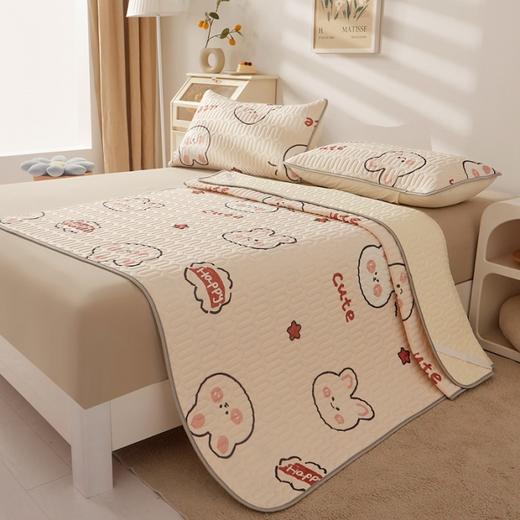 【YW】无忧购凉感丝乳胶凉席枕套三件套纯色/印花款(截单后7天发货) 商品图7