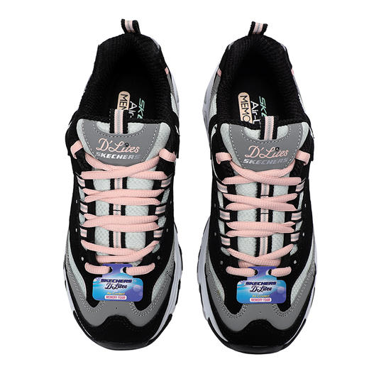 斯凯奇D'LITES 1.0时尚绑带运动鞋 女款 两色可选 商品图6