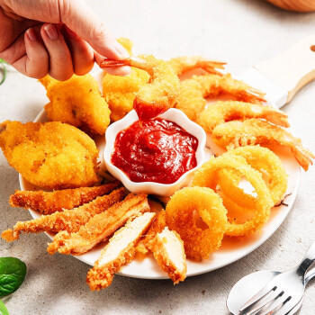 百钻黄白面包糠200g*4黄面包糠套餐 家用炸粉做脆皮炸鸡裹粉烘焙原料 /粮油调味 /烘焙原料 /基础原料 商品图5