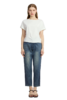 VIVIAN LIU薇薇安刘R2447311 25初秋女装新款圆领短袖宽松针织T恤 商品缩略图5