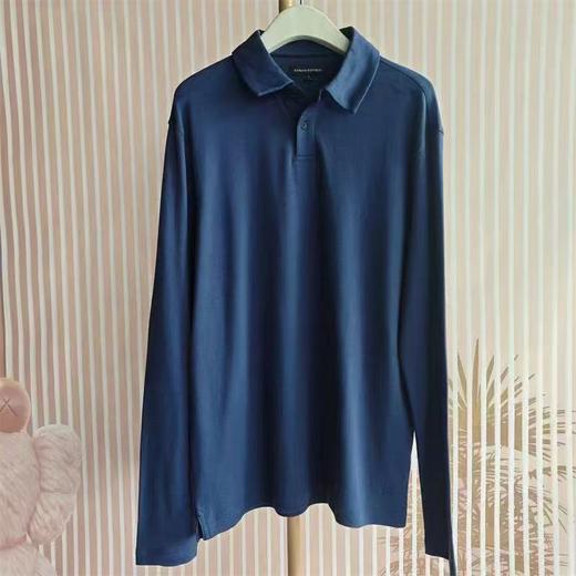 到手价129元 Banana Republic男士长袖polo衫 非常细腻的纯棉，版型质量都非常棒  美国代购，无中文标签，介意慎拍 商品图3