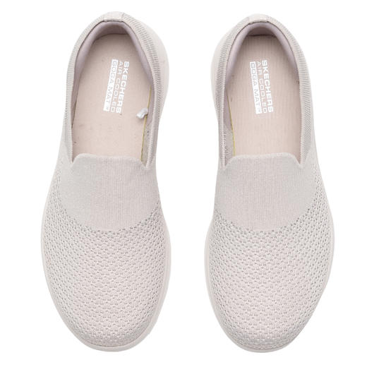 斯凯奇女款自然色一脚蹬通勤休闲鞋 商品图6