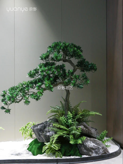 仿真花艺造景/假花造景/家居会所商业楼/生态景观场景布置/店铺绿植造景（具体价格咨询商家） 商品图6