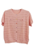 VIVIAN LIU C2536301 25夏季女装新款彩色扣镂空短袖毛衫 商品缩略图5