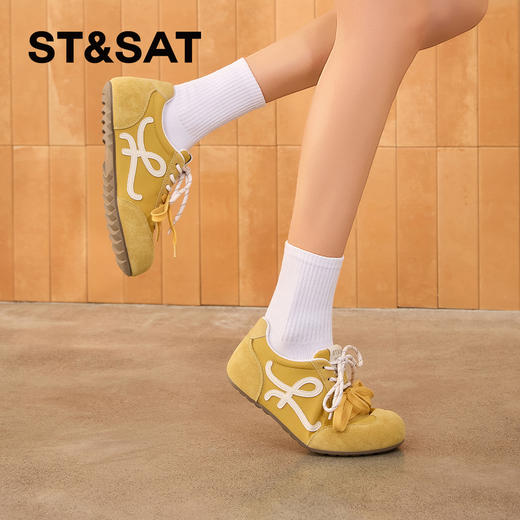 星期六复古休闲轻便百搭阿甘鞋SSD1112CS3 商品图4