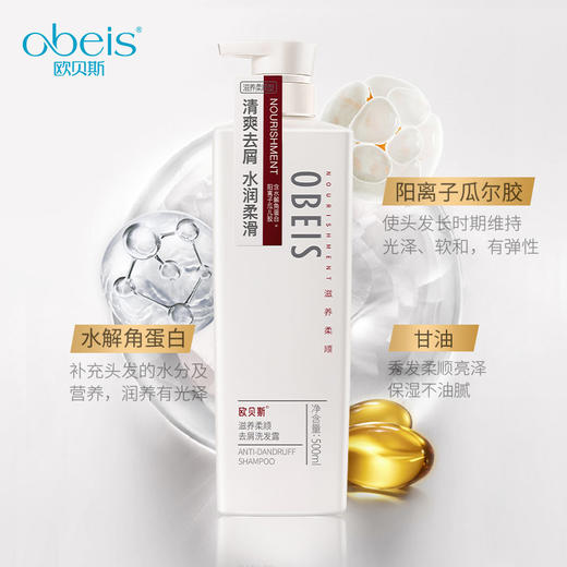 欧贝斯去屑洗发露（滋养柔顺型）500ml 商品图4