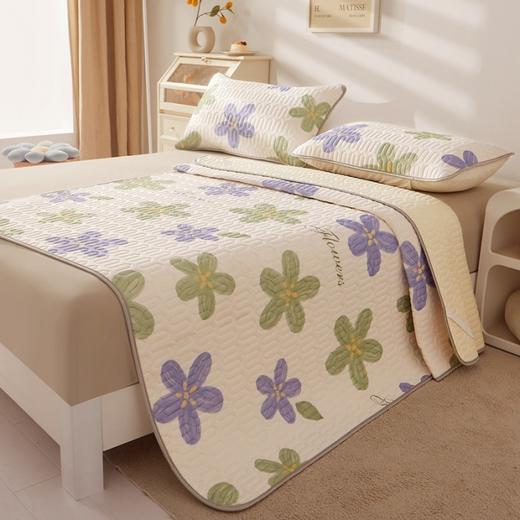 【YW】无忧购凉感丝乳胶凉席枕套三件套纯色/印花款(截单后7天发货) 商品图6