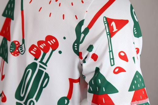 严素特别定制 快乐高尔夫 快干POLO衫 轻量透气快干速干短袖POLO 商品图4