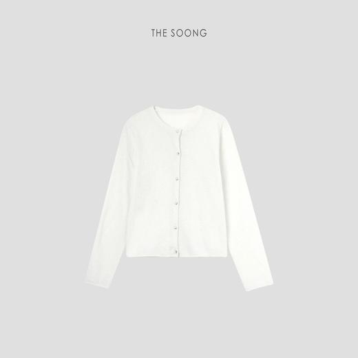 THESOONG|’贼好穿‘39支亚麻圆领开衫外套HWMY7049 商品图0