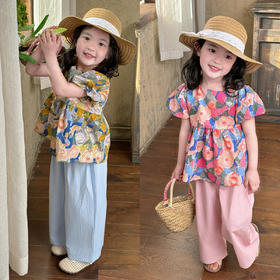  【39.9元/套起】女童夏季甜美套装，一件的价格来一套，这个夏季绝了~ 