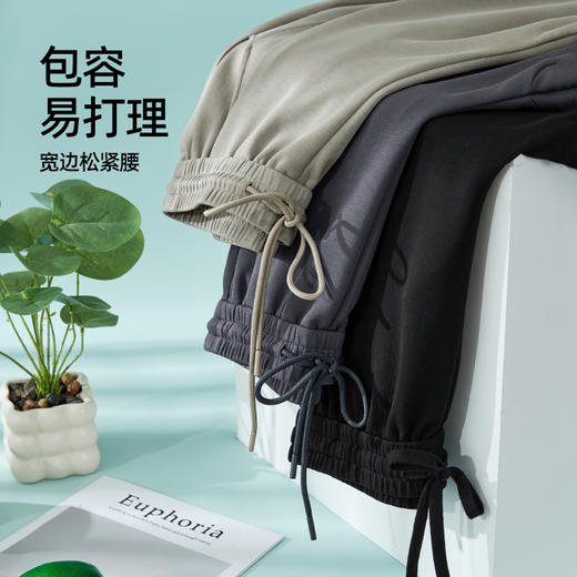 【时尚-运动香蕉裤】逸阳春款宽松显瘦显高休闲裤子5821 商品图4