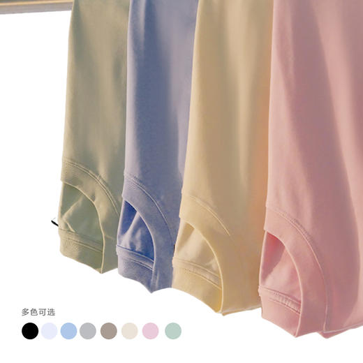 IGUANA 凉感系列 索罗娜 Sorona棉质凉感字母LOGO 凉感抑菌 吸湿排汗 速干透气 纯色多色可选 情侣款 男女同款夏季宽松正肩版型 亲肤透气百搭短袖T恤IGA18230 商品图12