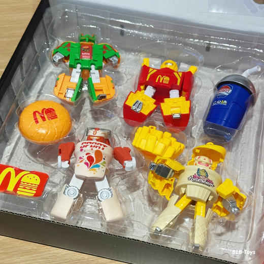 限量‼️39.9元【变形积木】专柜爆款——凯斯超炫酷的麦乐堡变形联盟【麦乐堡变形礼盒】会变身的汉堡套餐🍔 可双形态切换 商品图6