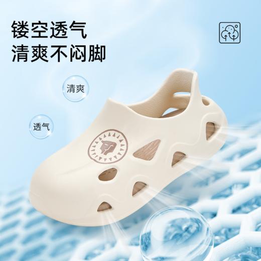 泰兰尼斯儿童洞洞鞋夏季新款男女童防滑柔软鞋底中大童拖鞋外穿 F09D5B7268 商品图2