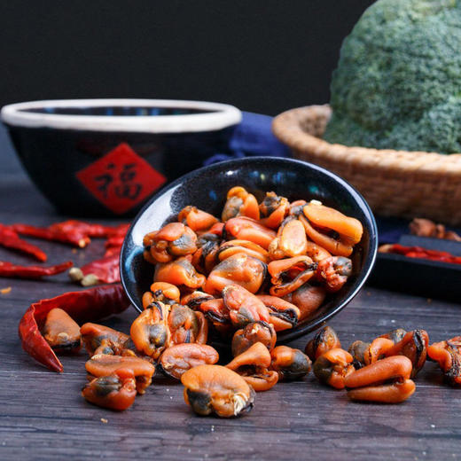 广东潮州紫云仓淡菜干 500g/袋 商品图6