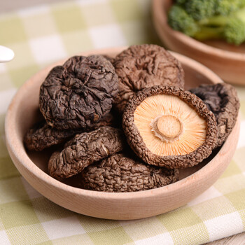 绿帝 福建香菇冬菇 山珍干货食用菌 无熏硫 剪脚香菇150g /粮油调味 /南北干货 /菌菇干货