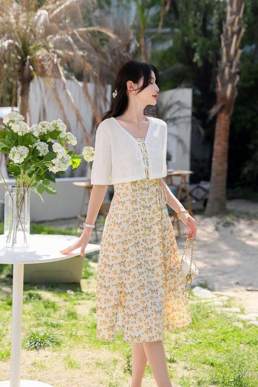 amadella 温柔碎花气质两件套 18398 商品图0