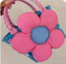 蓝粉大花编制包1*1个