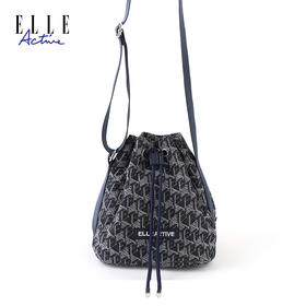 ELLE Active新款斜挎包女士大容量包包印花出行单肩包背包