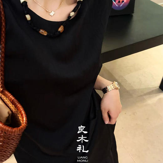 【预售7天】良木礼天丝连衣裙(61147) 商品图4