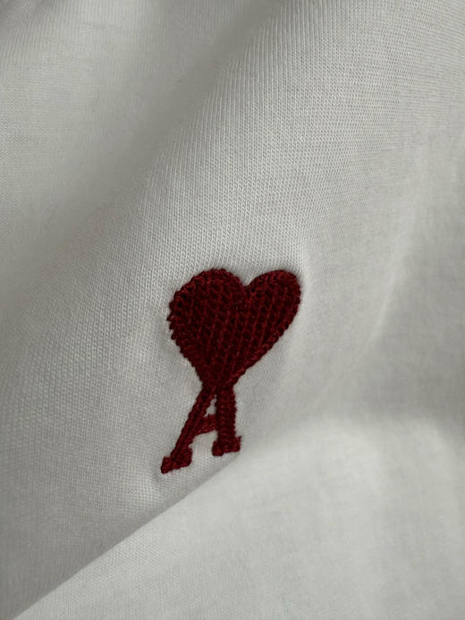 【5月6日 下午14:00 秒杀】返场 Ami纯棉 精梭棉 宽版 情侣T恤 商品图12