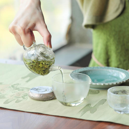 【非遗好物】水晶茶器非遗传承人何伟强手工制作水晶茶具套装 商品图4