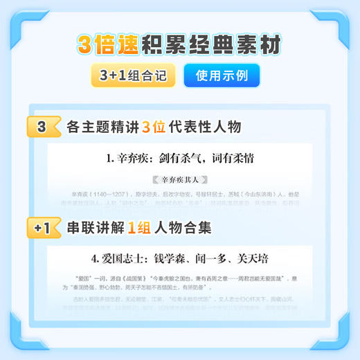 备考2025高中作文经典素材一看就能用的优秀作文素材高考语文版满分作文高一二三精选议论文教辅提升写作技巧优秀范文 商品图3