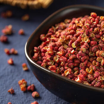 诗腾红花椒100g  四川大红袍麻椒 香辛料 干花椒粒卤料调料火锅调味料 /粮油调味 /调味品 /基础香辛料 商品图8