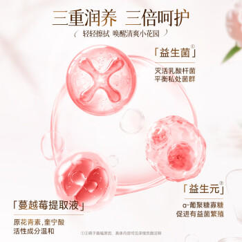 德佑女性益生菌湿厕纸独立装2片*25包*1盒 经期湿厕纸私处护理湿纸巾 /家庭清洁/纸品 /清洁纸品 /湿厕纸 商品图3