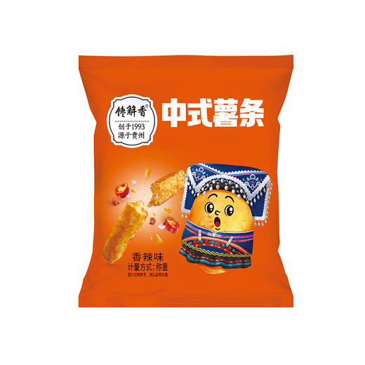 馋解香中式薯条502克礼盒混装番茄蟹黄麻辣香辣味土豆丝 商品图7