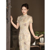 GX春夏新款复古中国风大码小个子旗袍裙 商品缩略图0