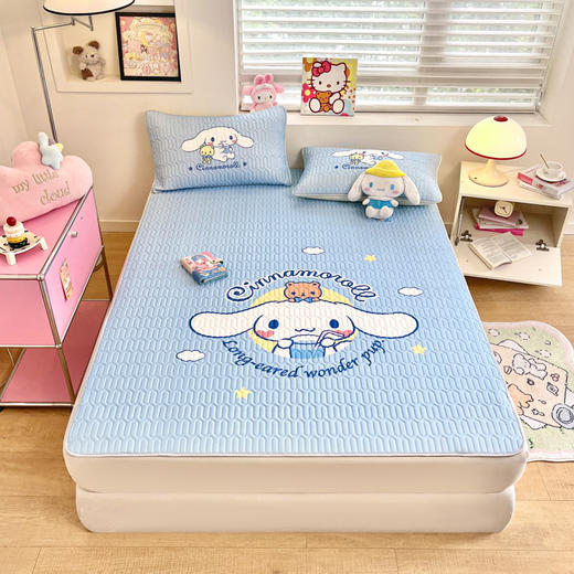 【YW】无忧购三丽鸥乳胶凉席床笠枕套三件套(截单后3-5天发货) 商品图12