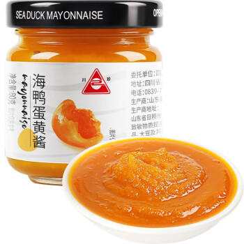 川珍海鸭咸蛋黄酱80g拌饭酱流沙酱面包吐司酱蔬菜沙拉寿司酱拌面酱 /粮油调味 /调味品 /中式酱料 商品图2