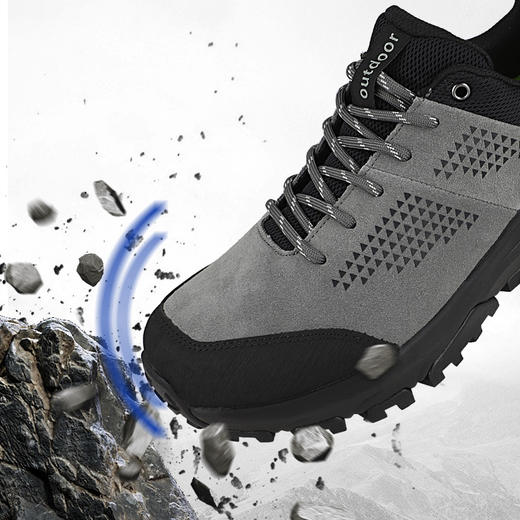 【又乐】四季徒步鞋爬山越野城市通勤旅行游玩优质牛皮防滑抓地排湿透气U7 商品图2