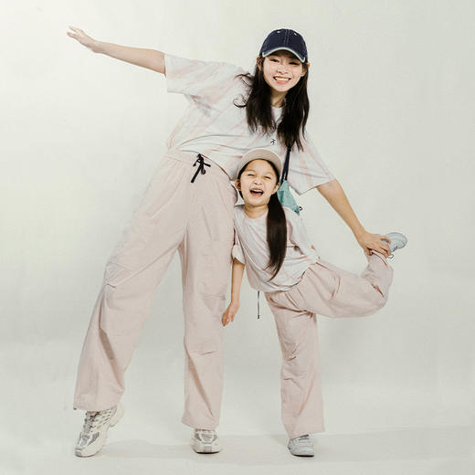 【出游季特惠】ACMEITEM爱棵米户外亲子休闲长裤撞色宽松棉感直筒裤子男女GAG3020366C 商品图2