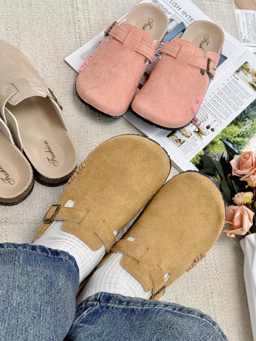 【德国🇩🇪Lycoreco勃肯半包拖鞋】品牌直发❗️整个娱乐圈都在穿的鞋❗️开团只要💰29.8！软fufu的很舒服！暴走一天都毫无压力 商品图2