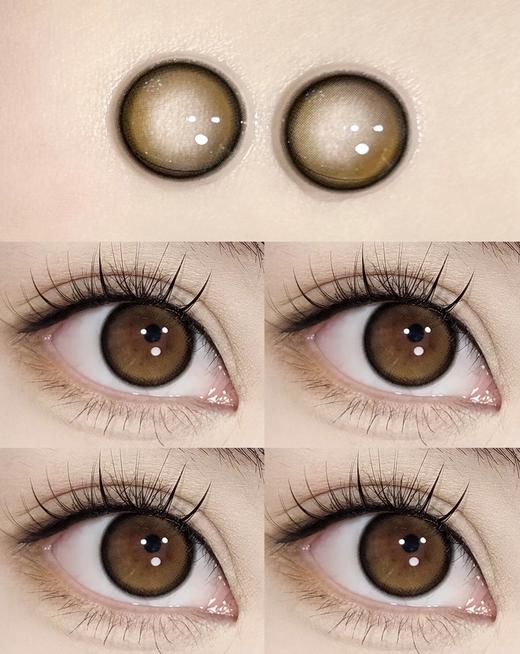 Kira Fairy半年抛 · 小金条 ｜14.2mm白狮参考着色中小直径  韩产半年抛2片 商品图1